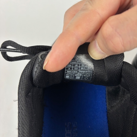 Shoes for Crews Non-Slip Work/Stand Sneakers/Shoes Black Leather Women Size 8 - Picture 9 of 10